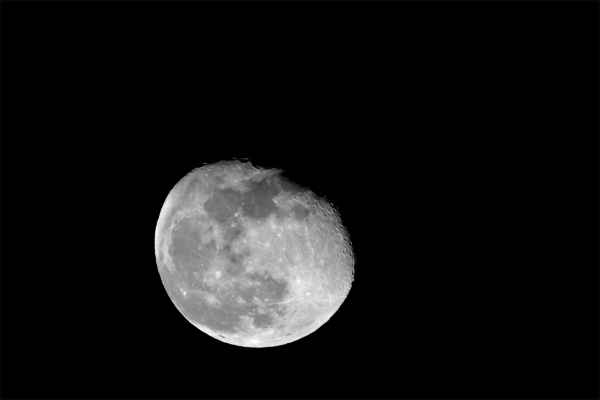 Abnehmender Mond