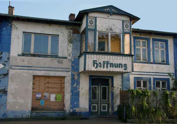 die Hoffnung zerfällt