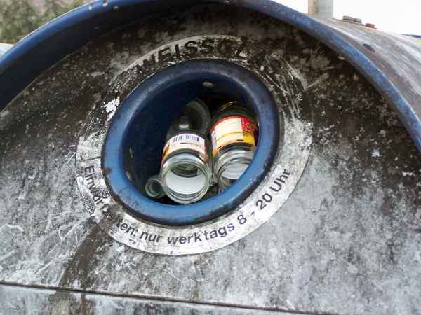 Der Container ist voll