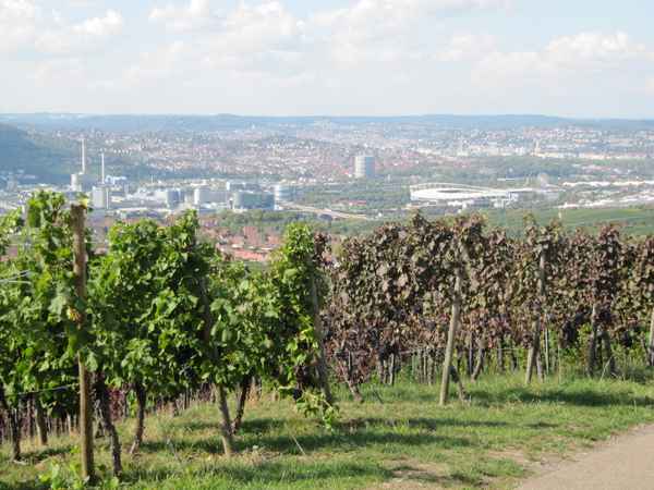 Blick auf Stuttgart