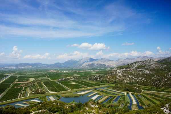Neretva Delta , Kroatien