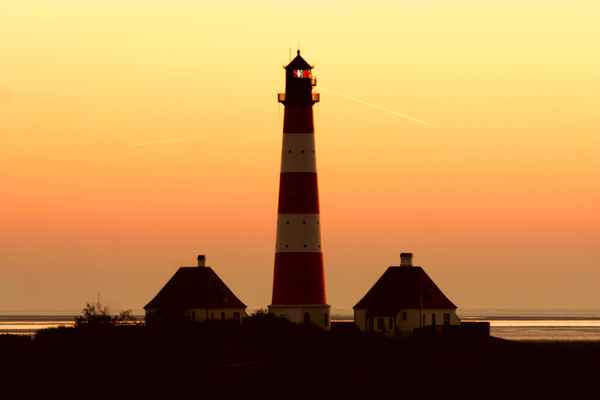 Westerhever nach Sonnenuntergang