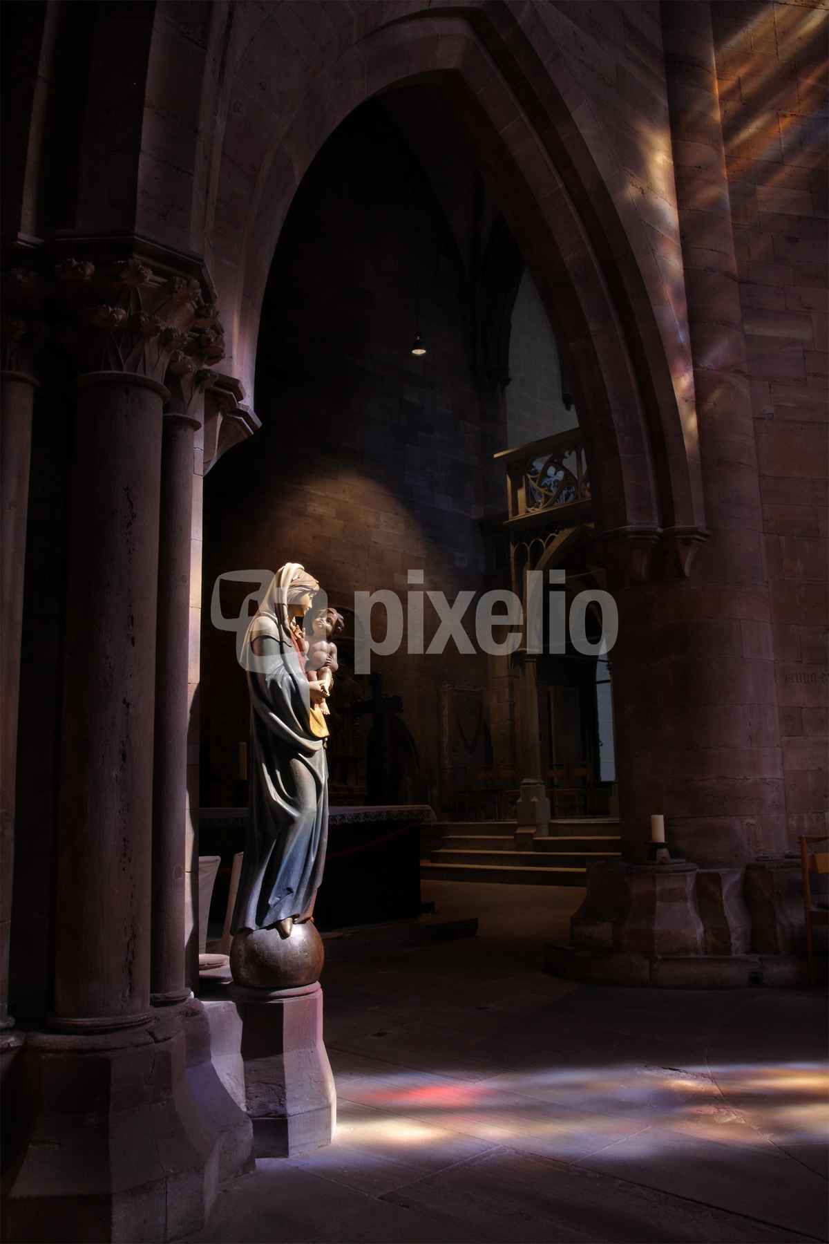 Figuren in der Schloßkirche in Pforzheim