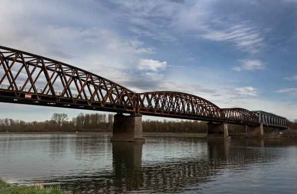 alte Rheinbrücke  Wintersdorf
