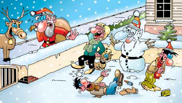 Weihnachts(schnee)mann!