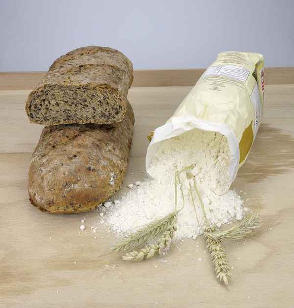Leinsamenbrot, Brot, Schwarzbrot