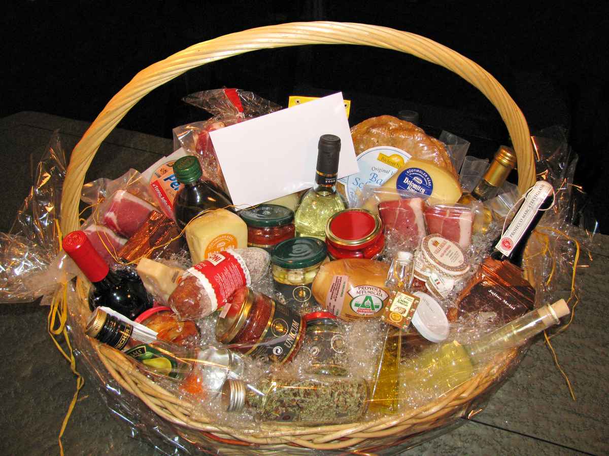 Geschenkkorb - zum selber beschriften