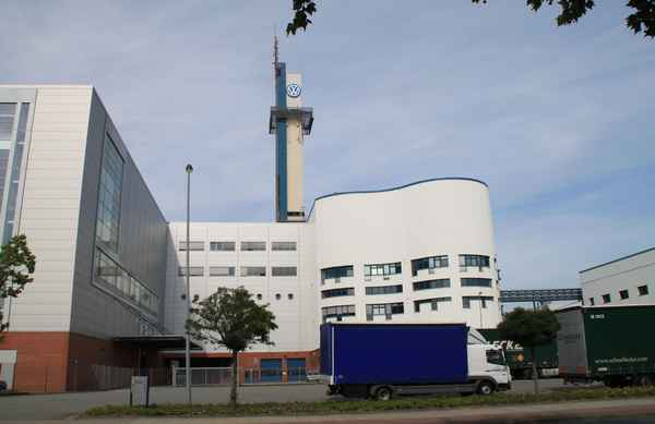 Anlieferverkehr bei VW