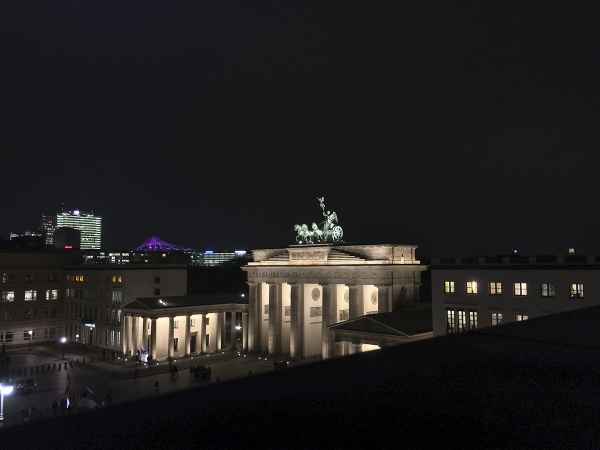Brandenburger Tor bei Nacht