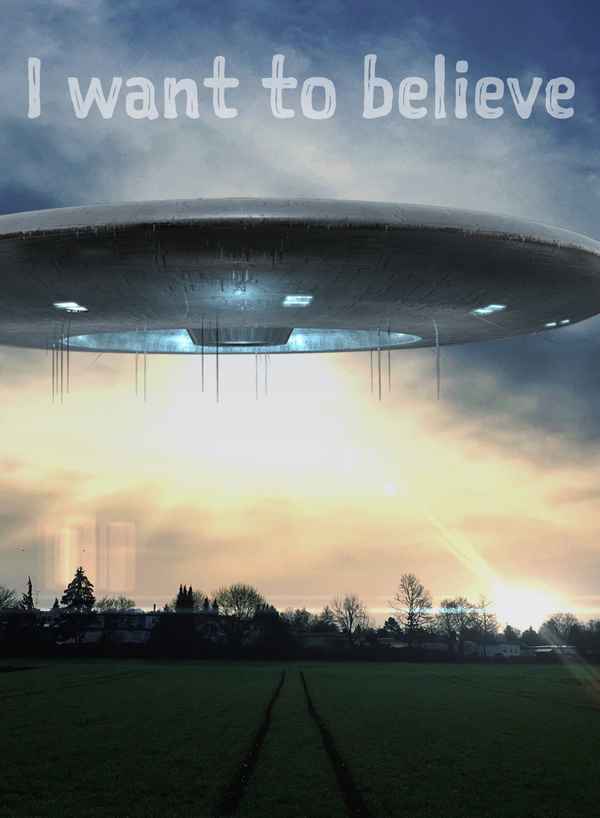 I want to believe