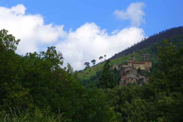 Dorf in der Toskana