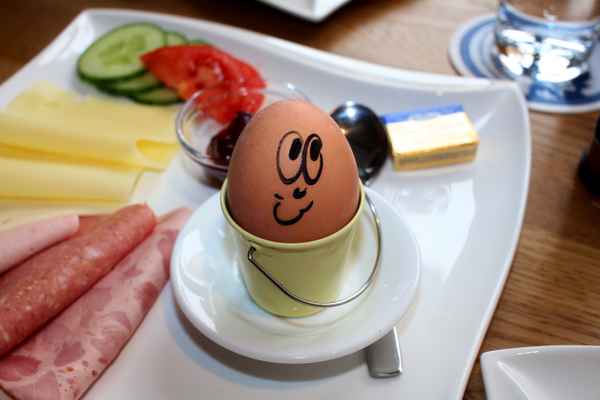 Humoriges Frühstück