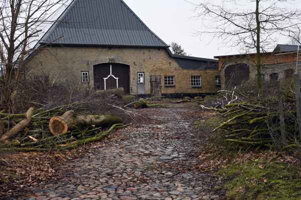 Alter Bauernhof in Bergenhusen