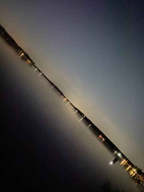 Wannsee Horizont verrutscht