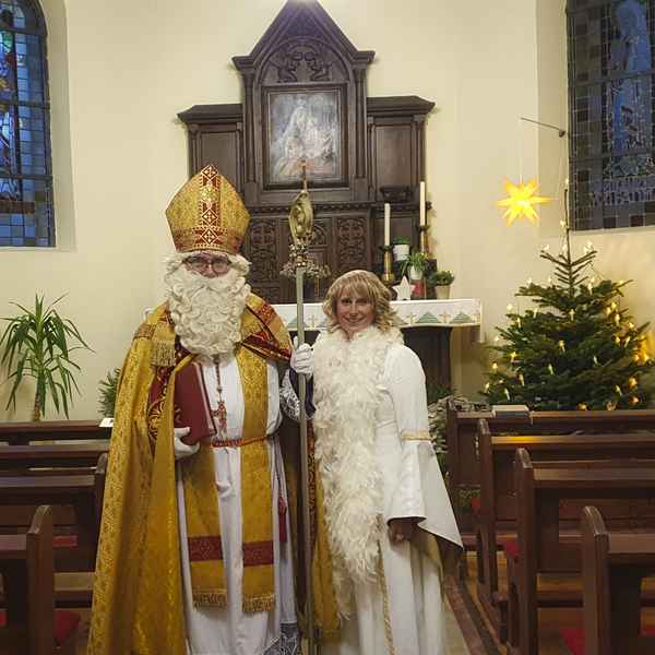 Nikolaus in einer Kapelle im Paderborner Land