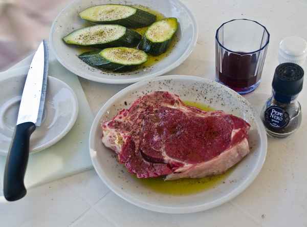 Steak für den Grill