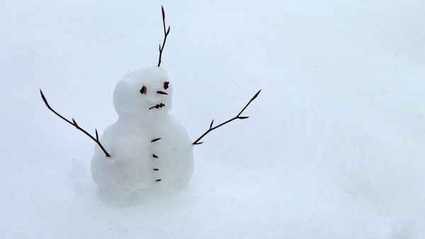 Schneemann_Schneefrau ......