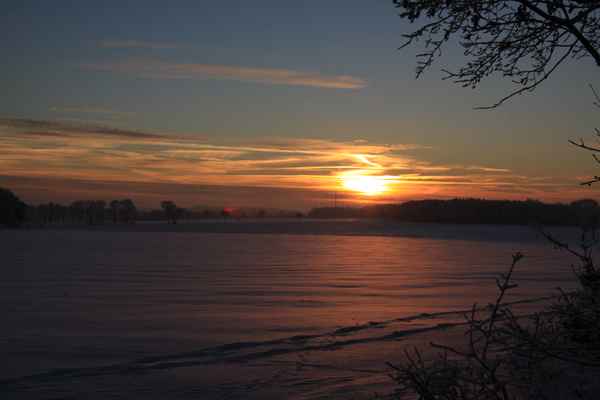  Sonnenuntergang Winter 2010