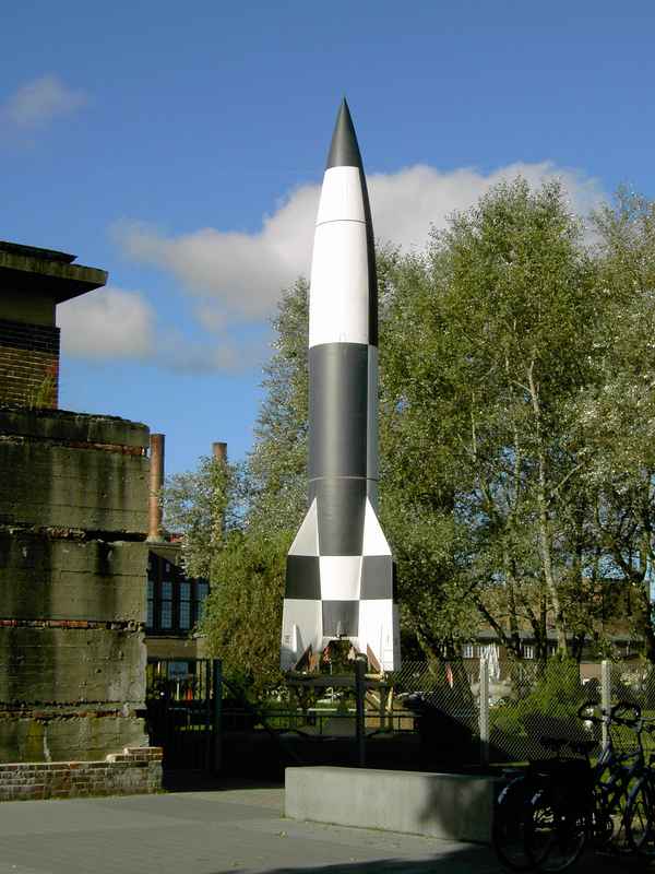 Usedom - Rakete im Militärmuseum Peenemünde