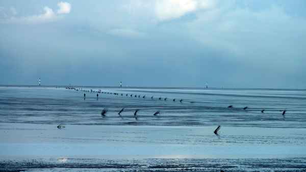 Strandspaziergang ..