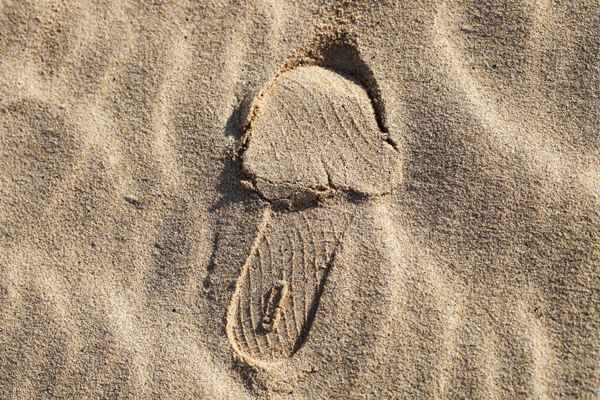 Spuren im Sand