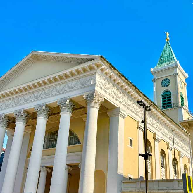 Stadtkirche in Karlsruhe