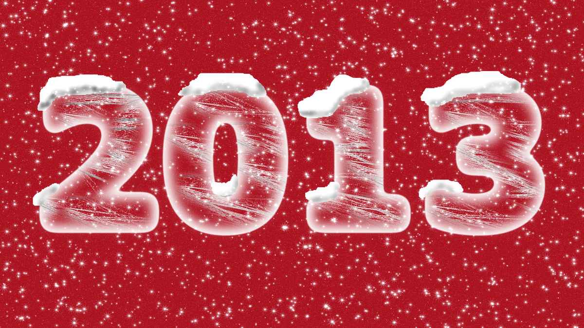 Neues Jahr 2013