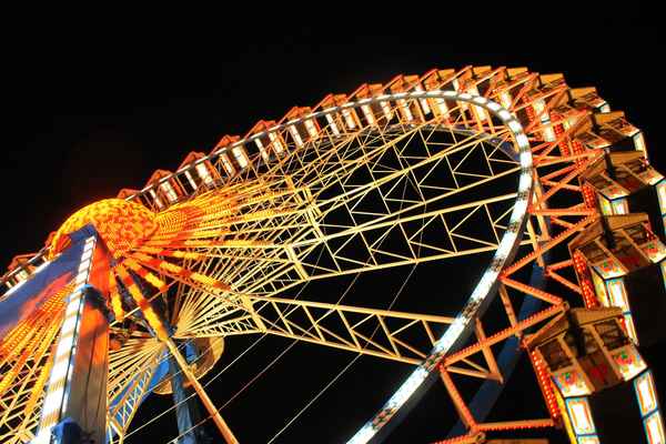 Das Riesenrad bei Nacht 09