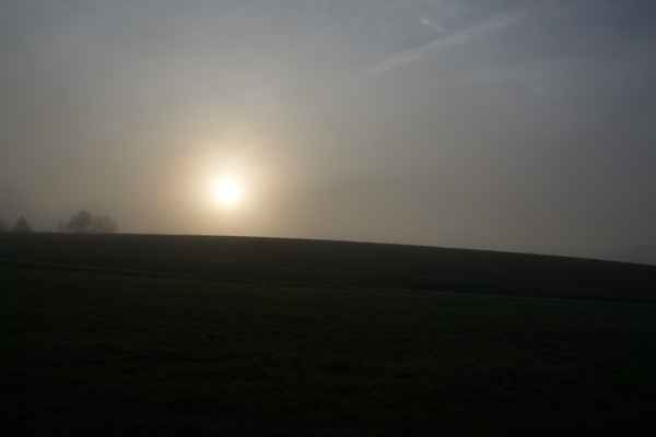 Sonnenaufgang im Nebel 3