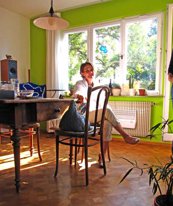 Wohnfarbe grün