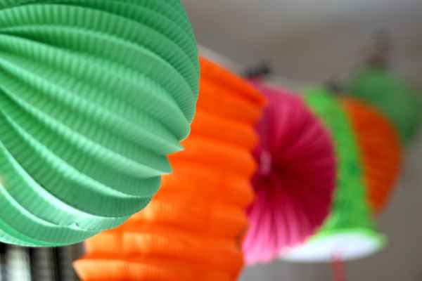 Sommerfest mit Lampions