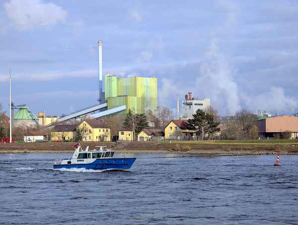 Auf und am Rhein bei Maxau