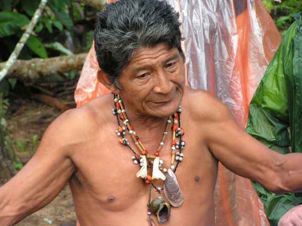 Indianer am Amazonas