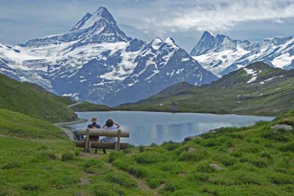 Schreckhorn, Lauteraarhorn, Finsteraarhorn