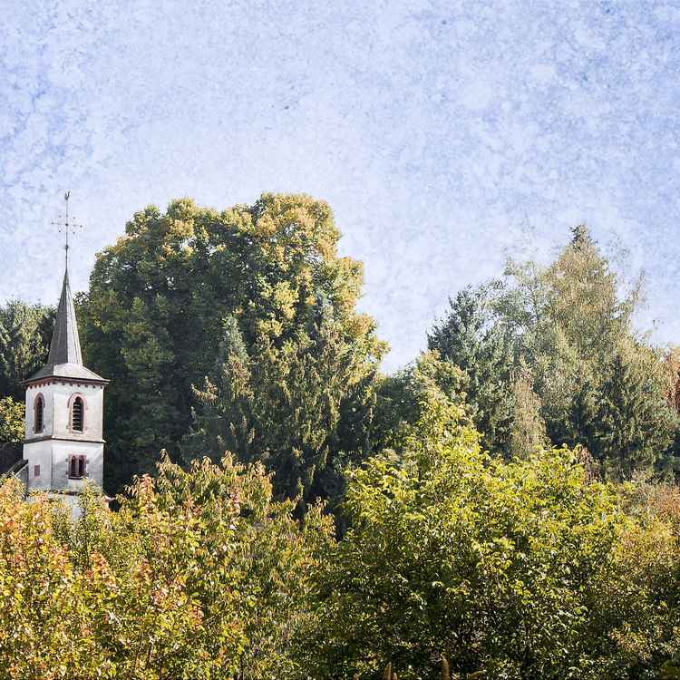Dorfkirche in Hüttingen