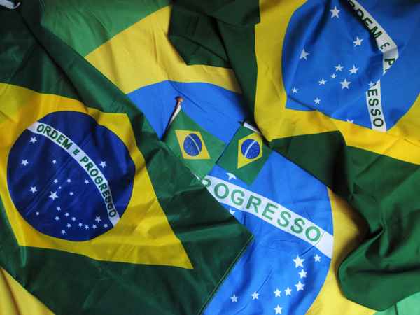 Brasilianische Flaggen