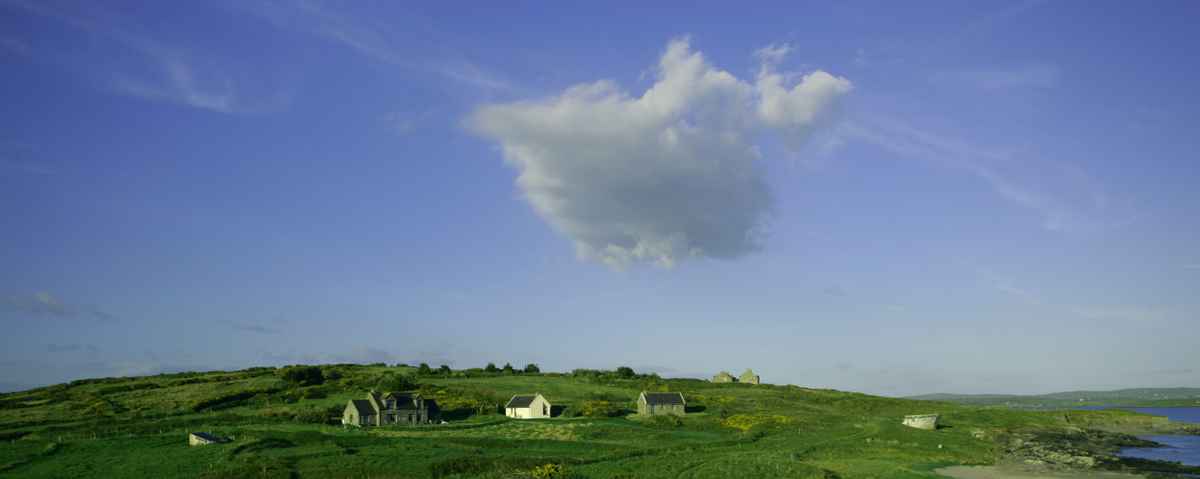 Wolke über Horse Island