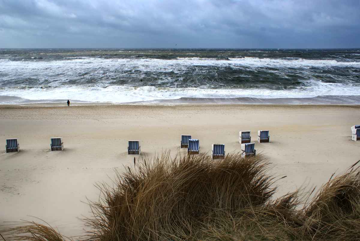 stürmischer Tag auf Sylt