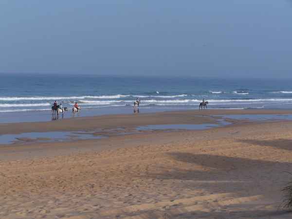 Strandritt an der Costa de la Luz