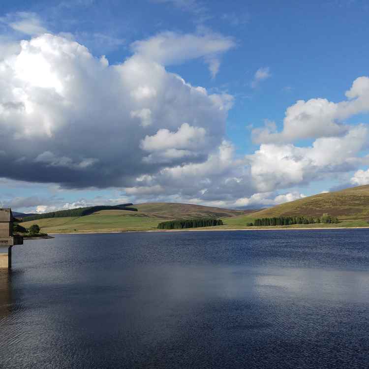 Stausee in den schottischen Highlands