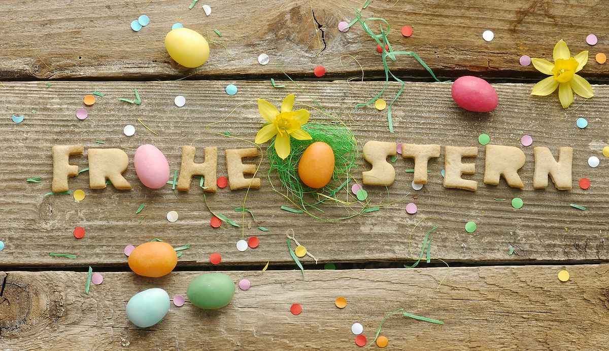 Frohe Ostern . . .