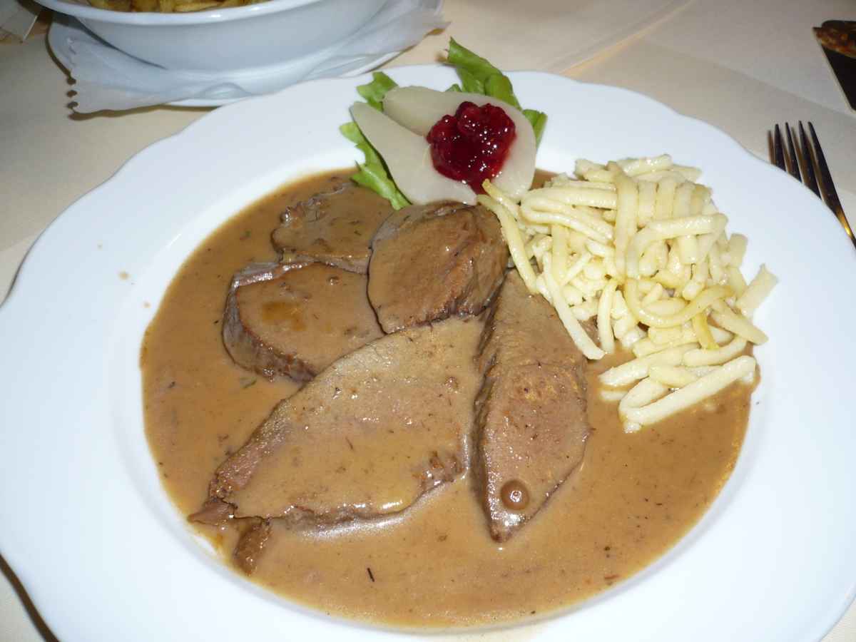 Hirschbraten