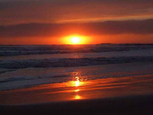 Sonnenuntergang in Marina di Pietrasanta