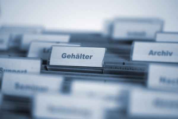 Register Gehälter