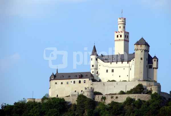 Die Marksburg zu Braubach