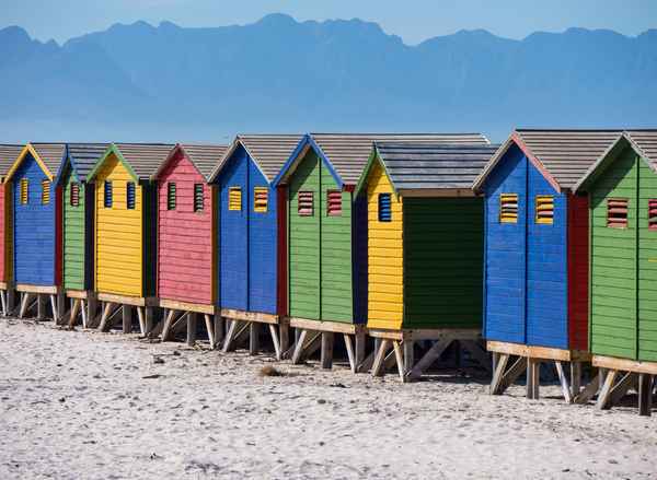 Muizenberg- Strandhäuser
