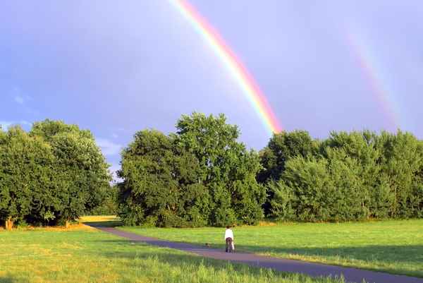 Doppelter Regenbogen