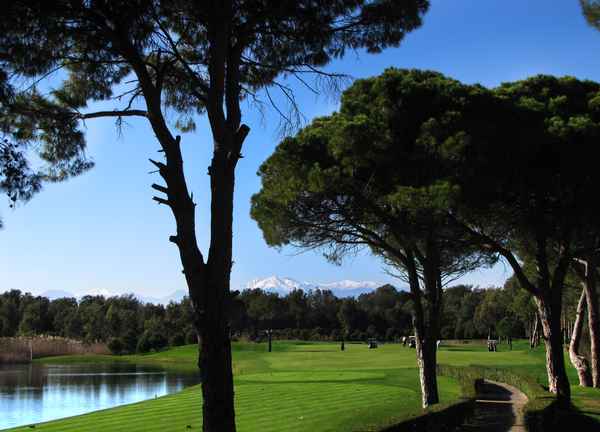 Golfen in Belek, Sultan-Course, Bahn 10
