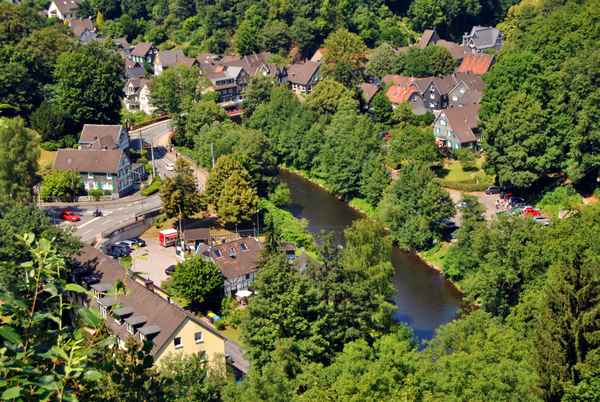 Aussicht Solingen Burg NRW