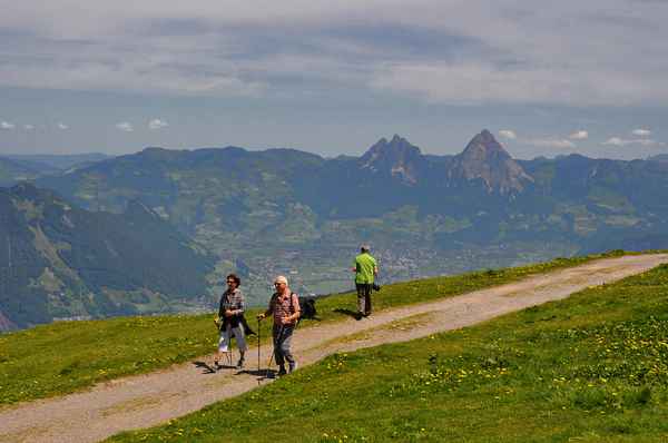 Tolle Aussicht auf dem Niederbauen
